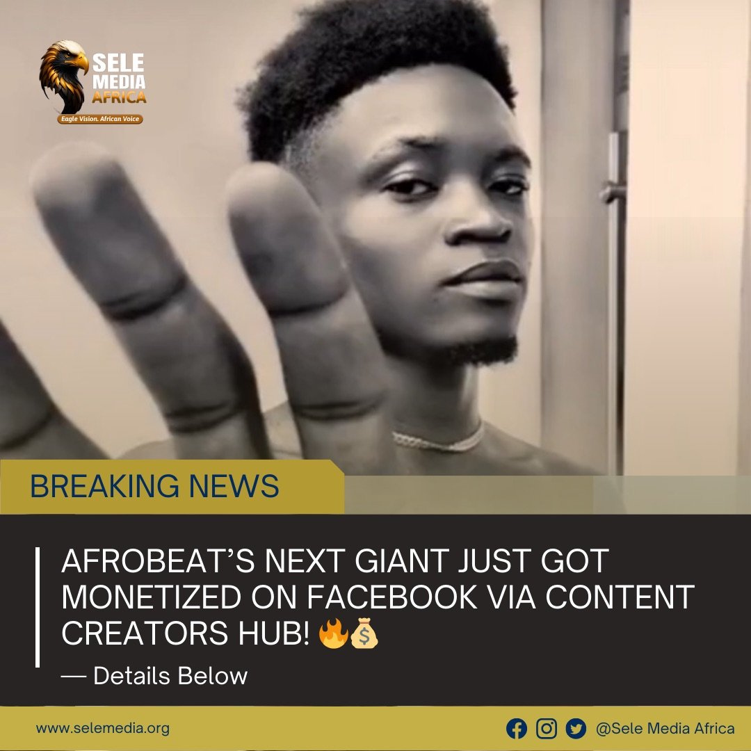 Afrobeat’s Next Giant just got Monetize on Facebook by Content Creators Hub!