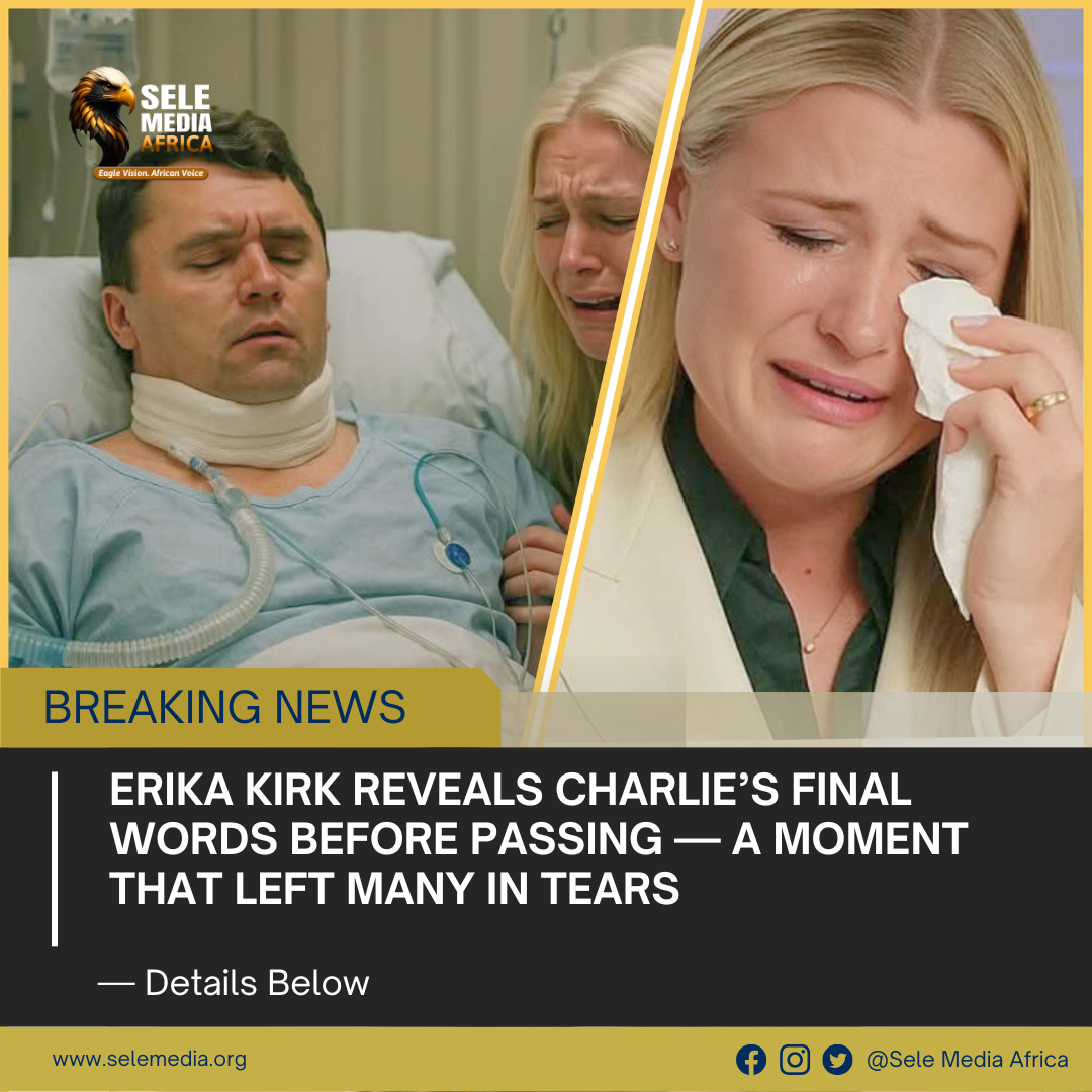BREAKING 💔: Erika Kirk Reveals Charlie’s Final Words Before Passing — A Moment That Left Many in Tears