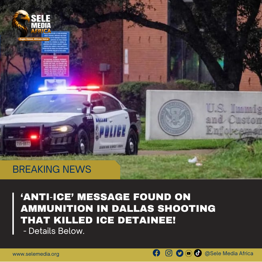 ‘Anti‑ICE’ Message Found on Ammunition in Dallas Shooting That Killed ICE Detainee!
