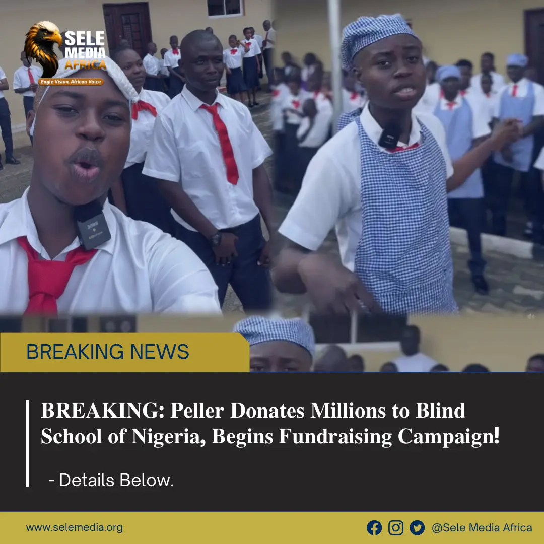𝐁𝐑𝐄𝐀𝐊𝐈𝐍𝐆: 𝐏𝐞𝐥𝐥𝐞𝐫 𝐃𝐨𝐧𝐚𝐭𝐞𝐬 𝐌𝐢𝐥𝐥𝐢𝐨𝐧𝐬 𝐭𝐨 𝐁𝐥𝐢𝐧𝐝 𝐒𝐜𝐡𝐨𝐨𝐥 𝐨𝐟 𝐍𝐢𝐠𝐞𝐫𝐢𝐚, 𝐁𝐞𝐠𝐢𝐧𝐬 𝐅𝐮𝐧𝐝𝐫𝐚𝐢𝐬𝐢𝐧𝐠 𝐂𝐚𝐦𝐩𝐚𝐢𝐠𝐧!