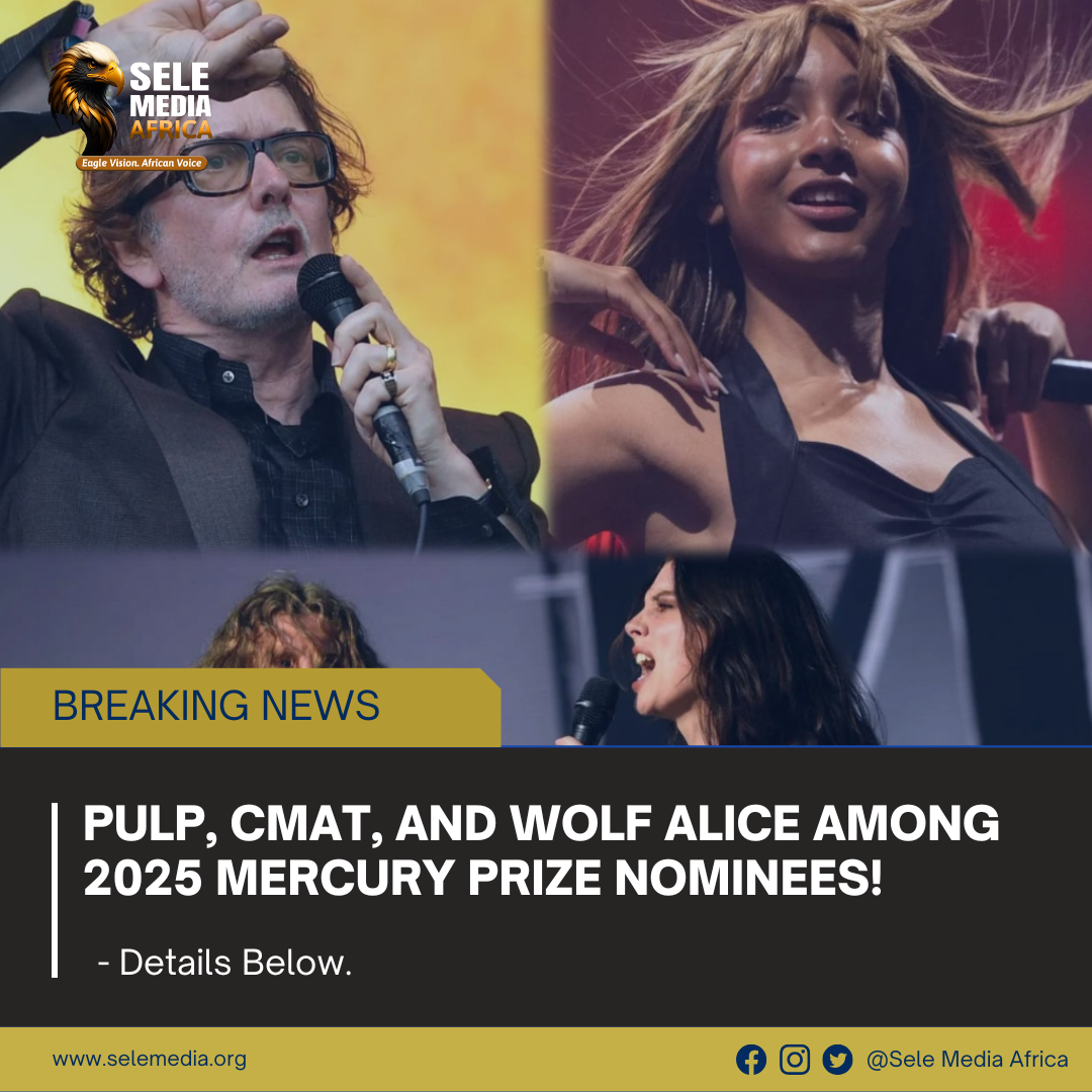 Pulp, CMAT, and Wolf Alice Among 2025 Mercury Prize Nominees!