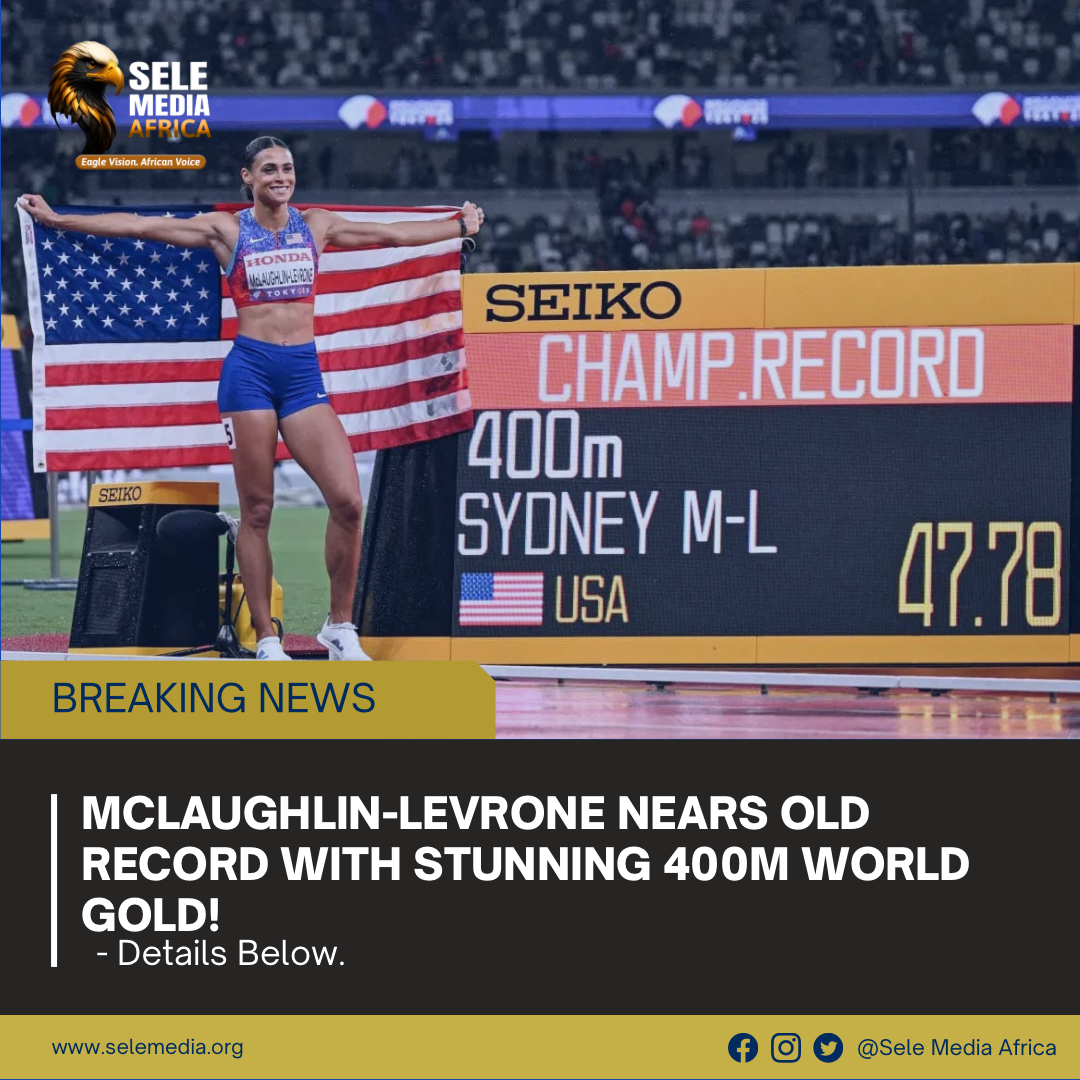 McLaughlin‑Levrone Nears Old Record with Stunning 400m World Gold!