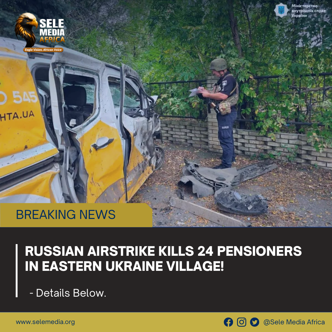 Russian Airstrike Kills 24 Pensioners in Eastern Ukraine Village!