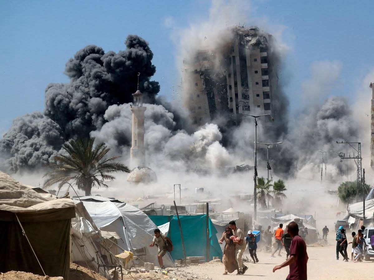 “I Will Not Leave Gaza” — A Resident’s Defiant Vow Amid Escalating Siege!