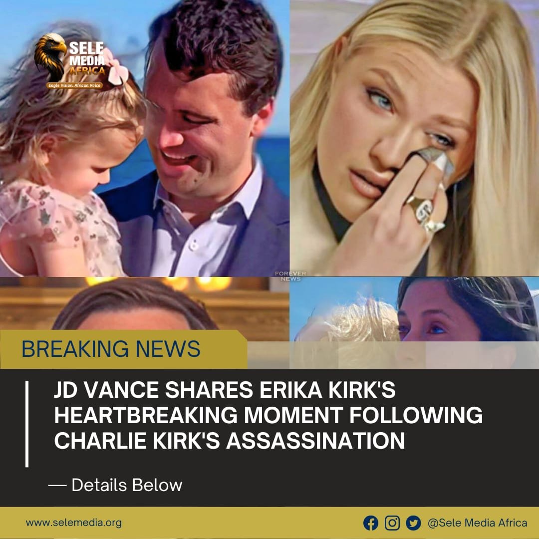JD Vance Shares Erika Kirk’s Heartbreaking Moment Following Charlie Kirk’s Assassination