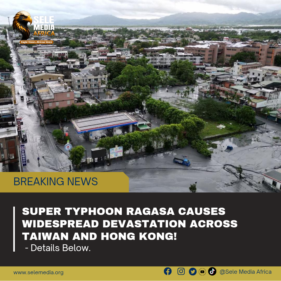 Super Typhoon Ragasa Causes Widespread Devastation Across Taiwan and Hong Kong!