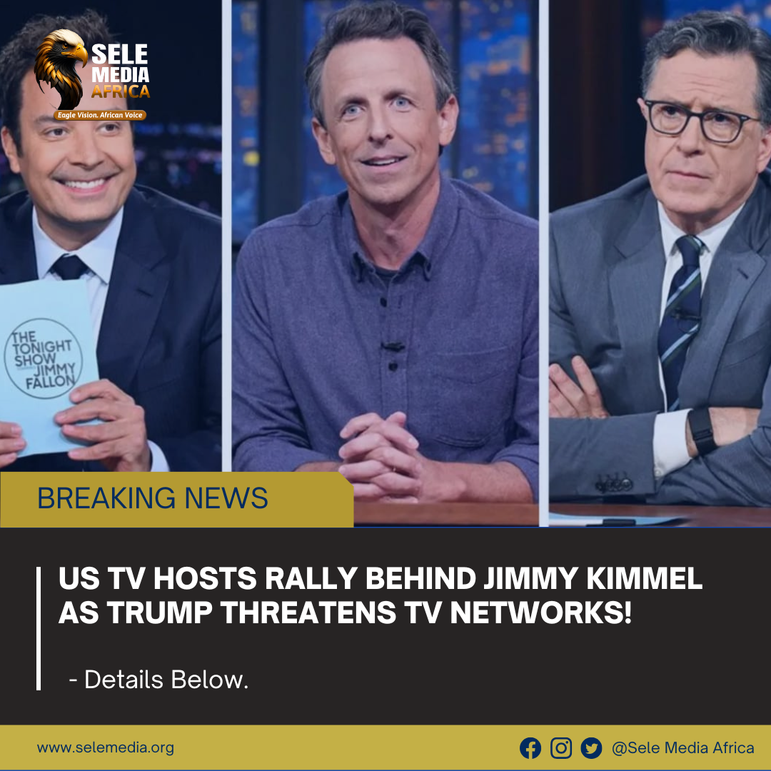 US TV Hosts Rally Behind Jimmy Kimmel as Trump Threatens TV Networks!