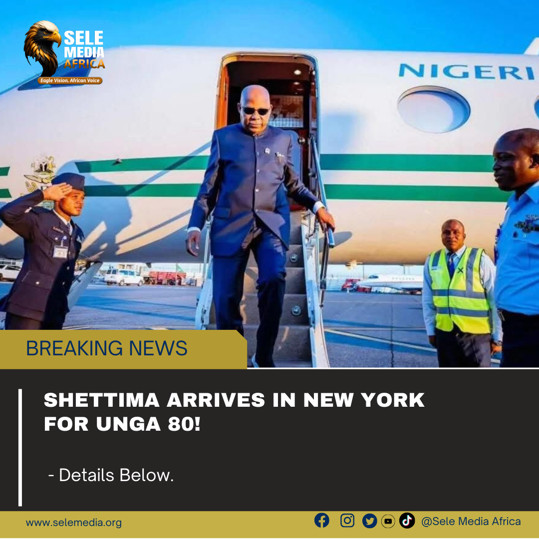 Shettima Arrives in New York for UNGA 80!