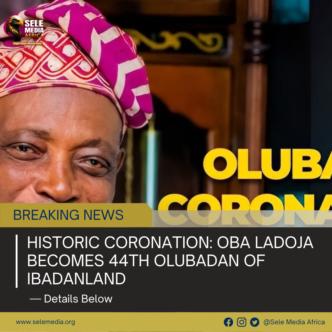 Historic Coronation: Oba Ladoja Becomes 44th Olubadan of Ibadanland