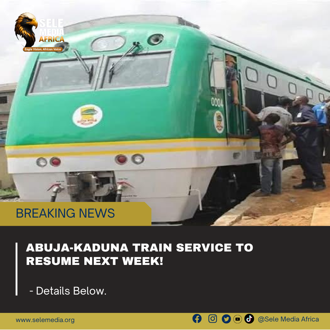 Abuja-Kaduna Train Service to Resume Next Week!