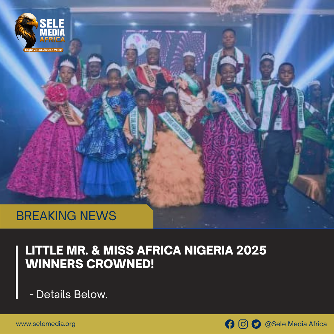 Little Mr. & Miss Africa Nigeria 2025 Winners Crowned