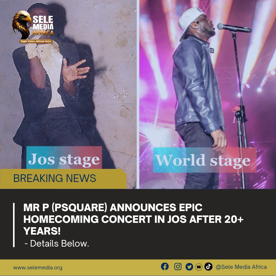 BREAKING: Mr P (Psquare) Announces Epic Homecoming Concert in Jos After 20+ Years!