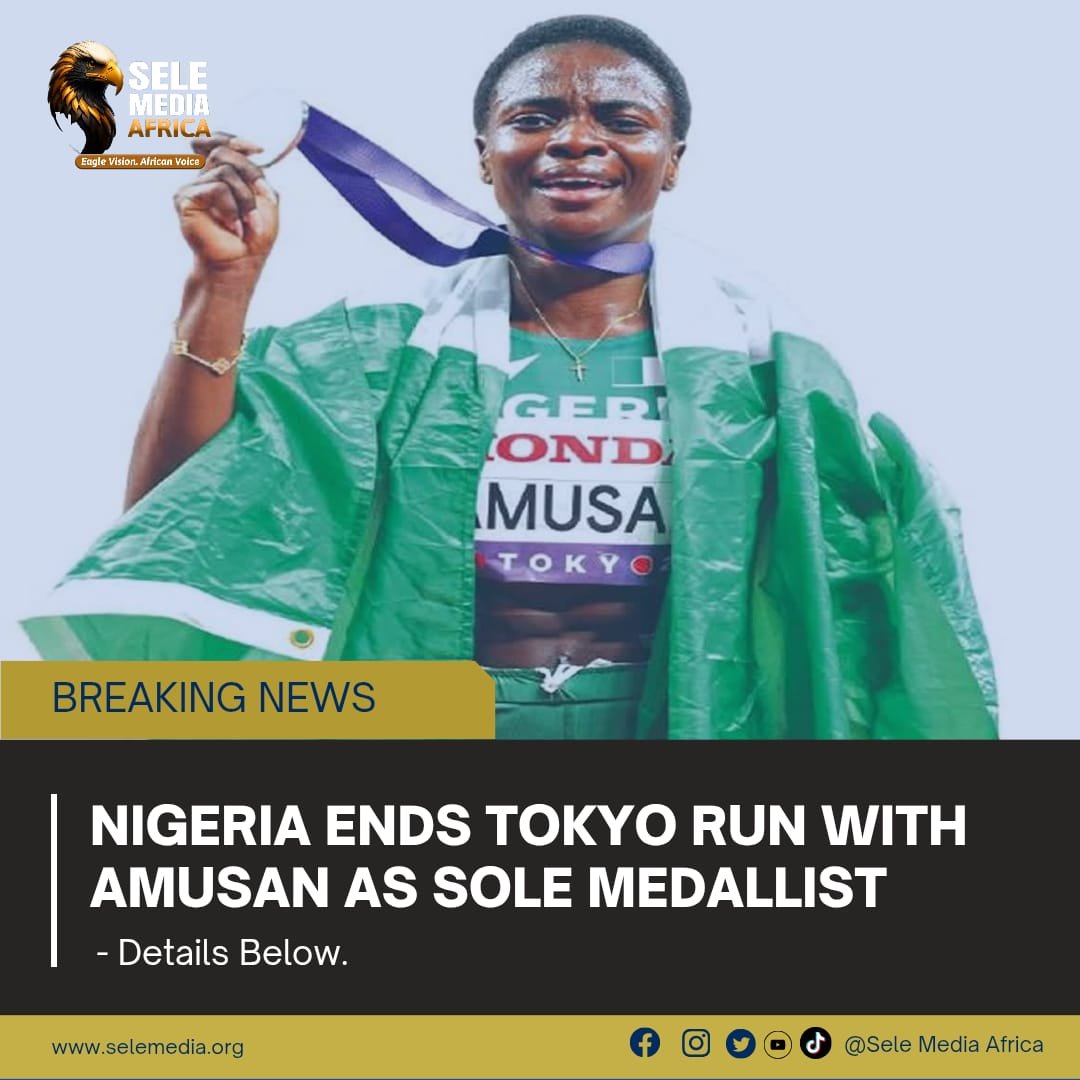 Nigeria Ends Tokyo Run with Amusan as Sole Medallist!