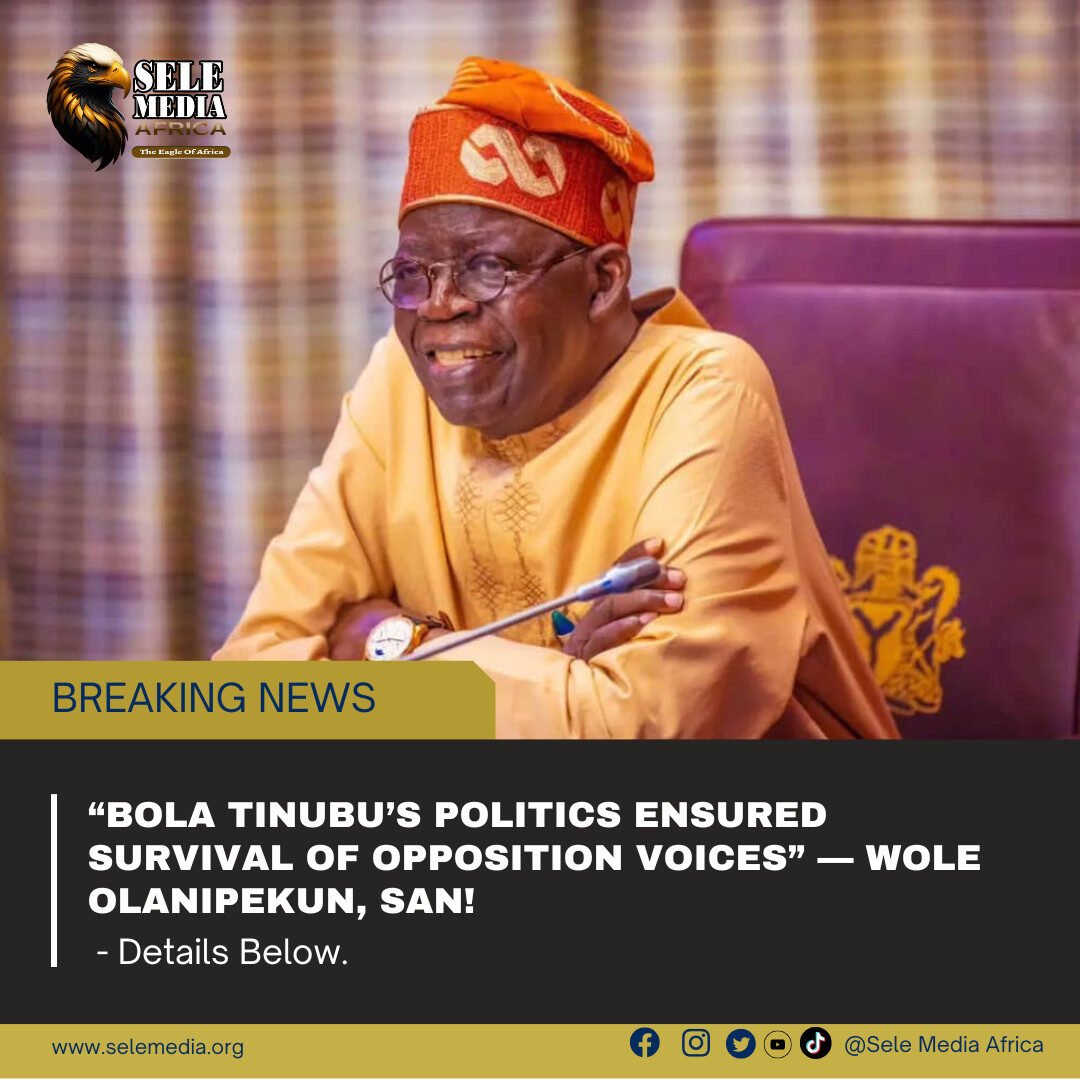 “Bola Tinubu’s Politics Ensured Survival of Opposition Voices” — Wole Olanipekun, SAN!