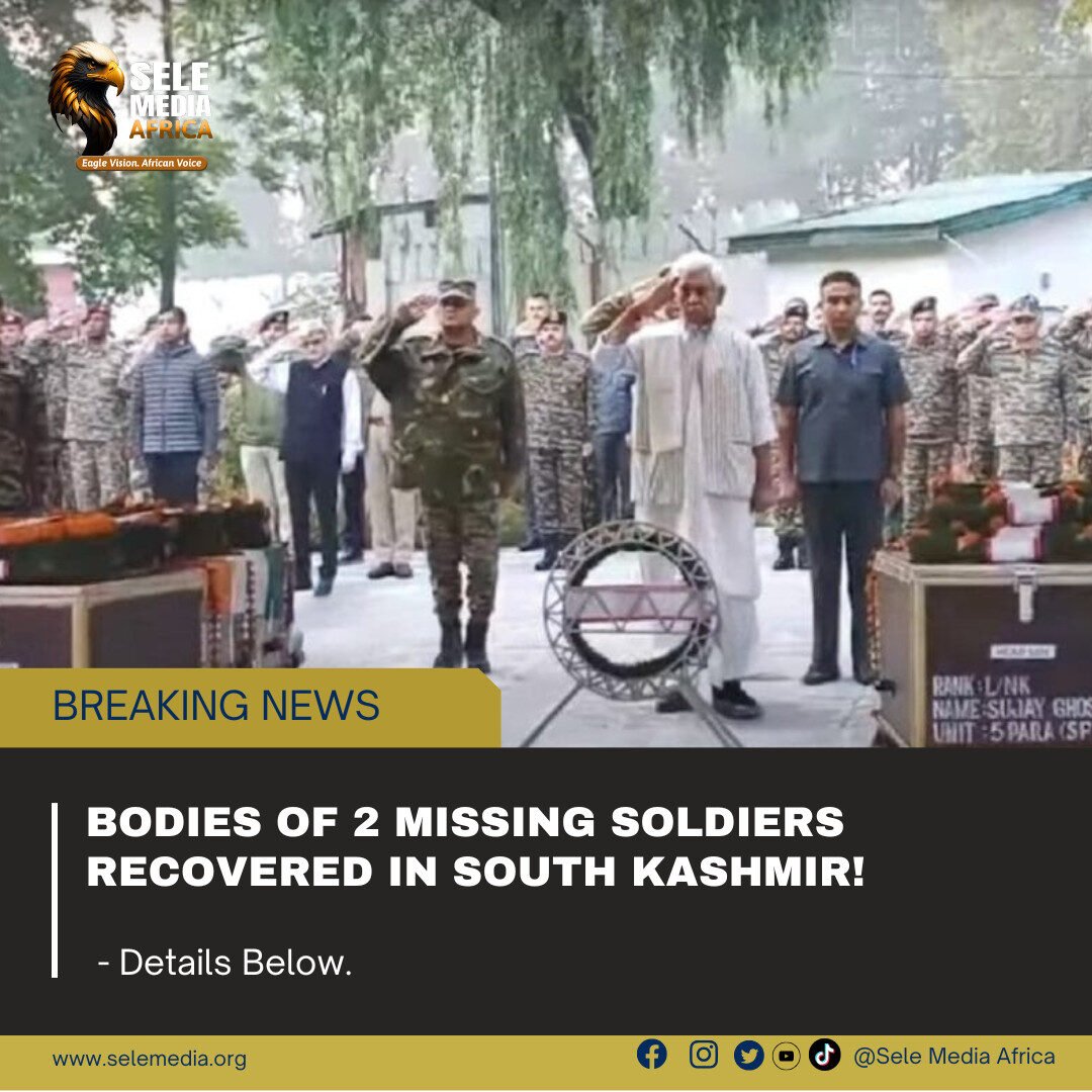 Bodies of 2 Missing Soldiers Recovered in South Kashmir!