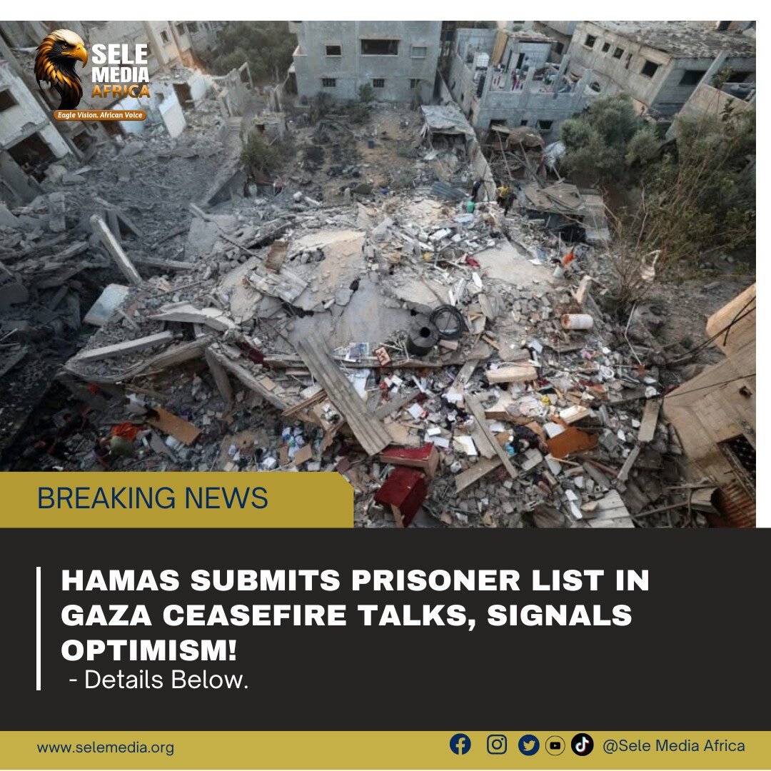 Hamas Submits Prisoner List in Gaza Ceasefire Talks, Signals Optimism!