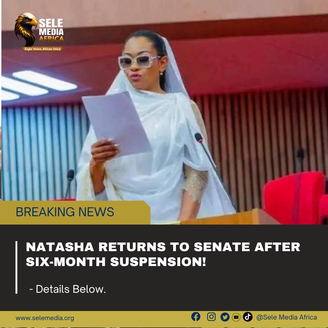Natasha Returns to Senate After Six-Month Suspension!