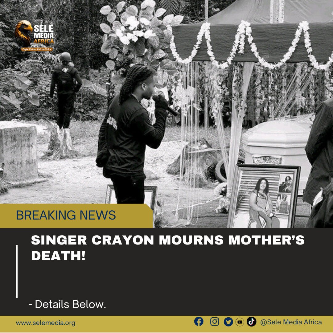 Singer Crayon Mourns Mother’s Death!
