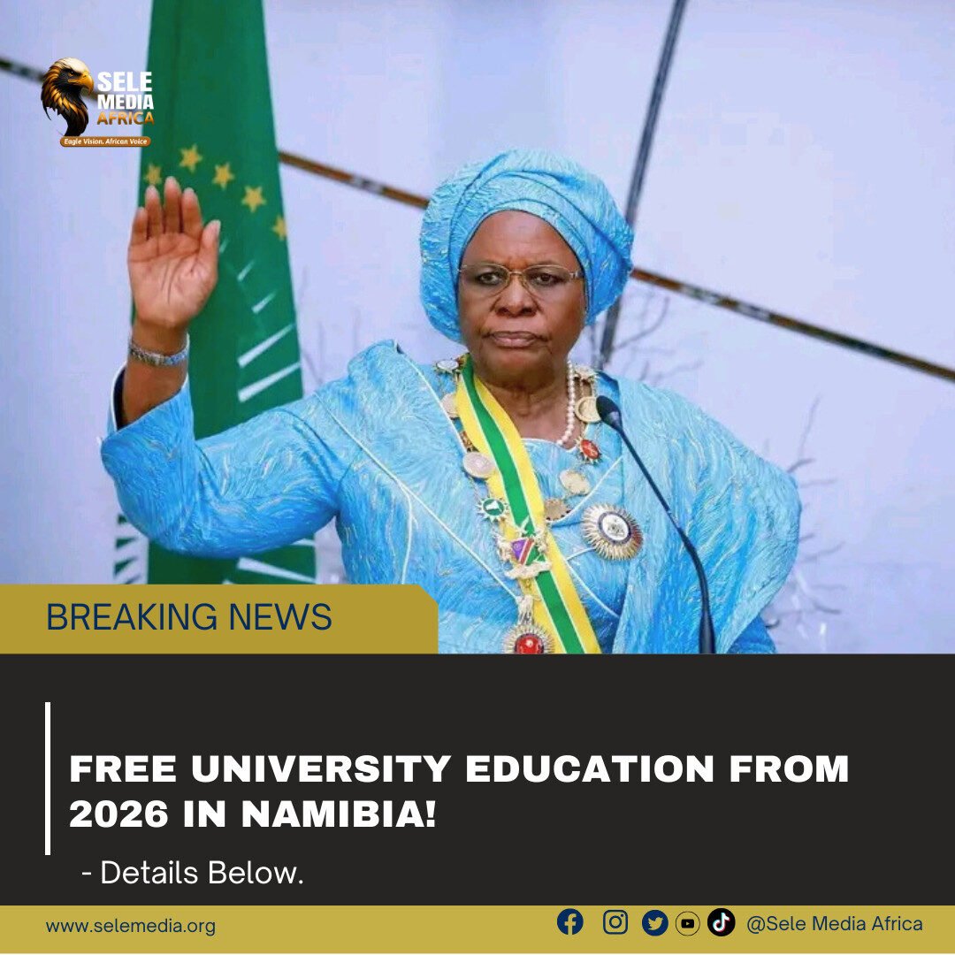 Free University Education from 2026 in Namibia!