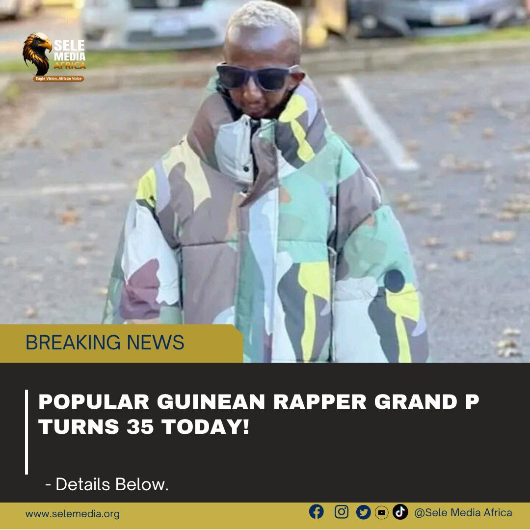 Popular Guinean Rapper Grand P Turns 35 Today!