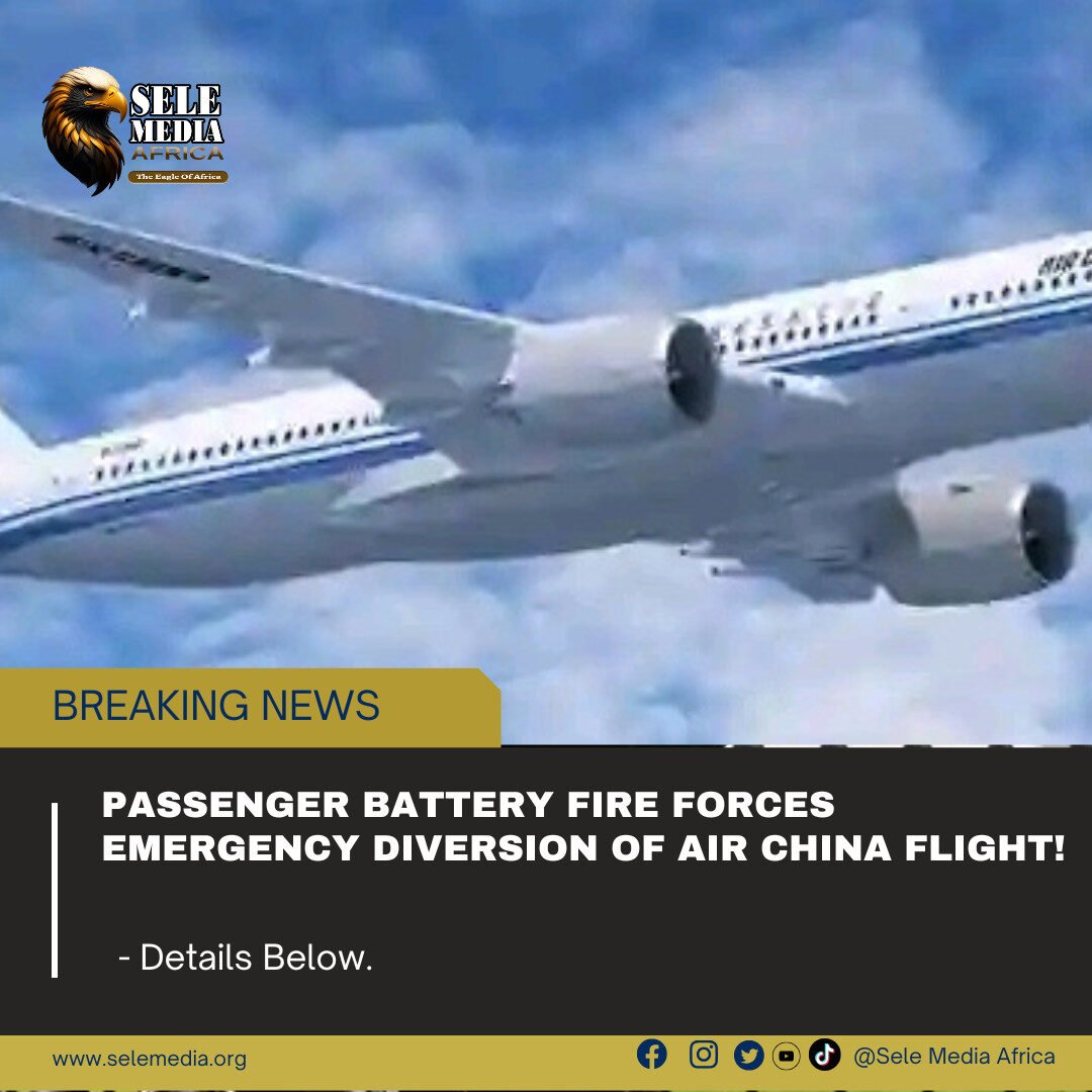Passenger Battery Fire Forces Emergency Diversion of Air China Flight!