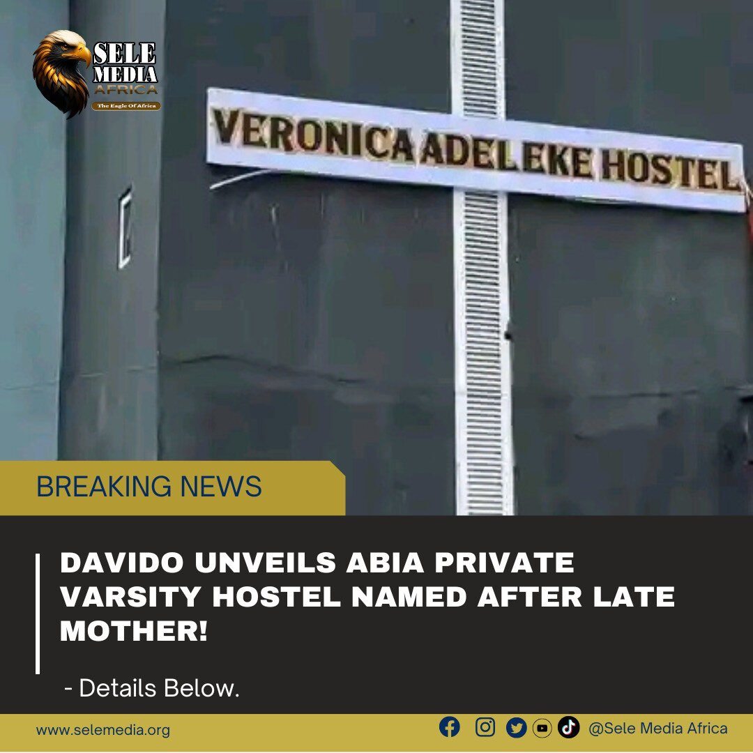 Davido Unveils Abia Private Varsity Hostel Named After Late Mother!