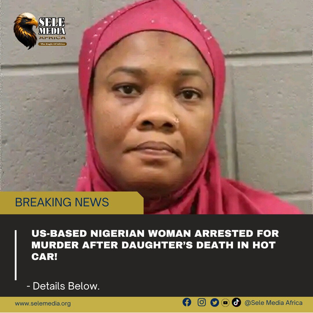 US-Based Nigerian Woman Arrested for Murder After Daughter’s Death in Hot Car!