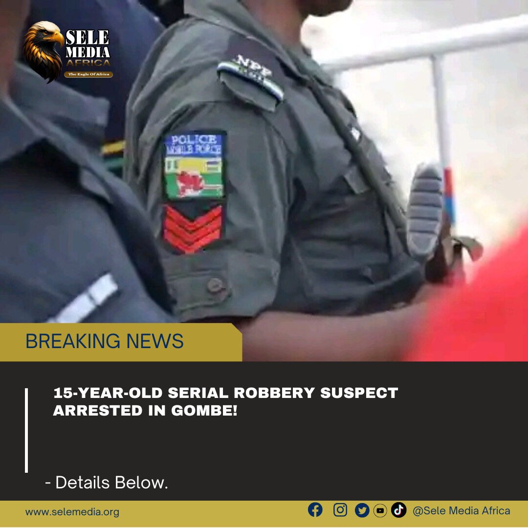 15-Year-Old Serial Robbery Suspect Arrested in Gombe!