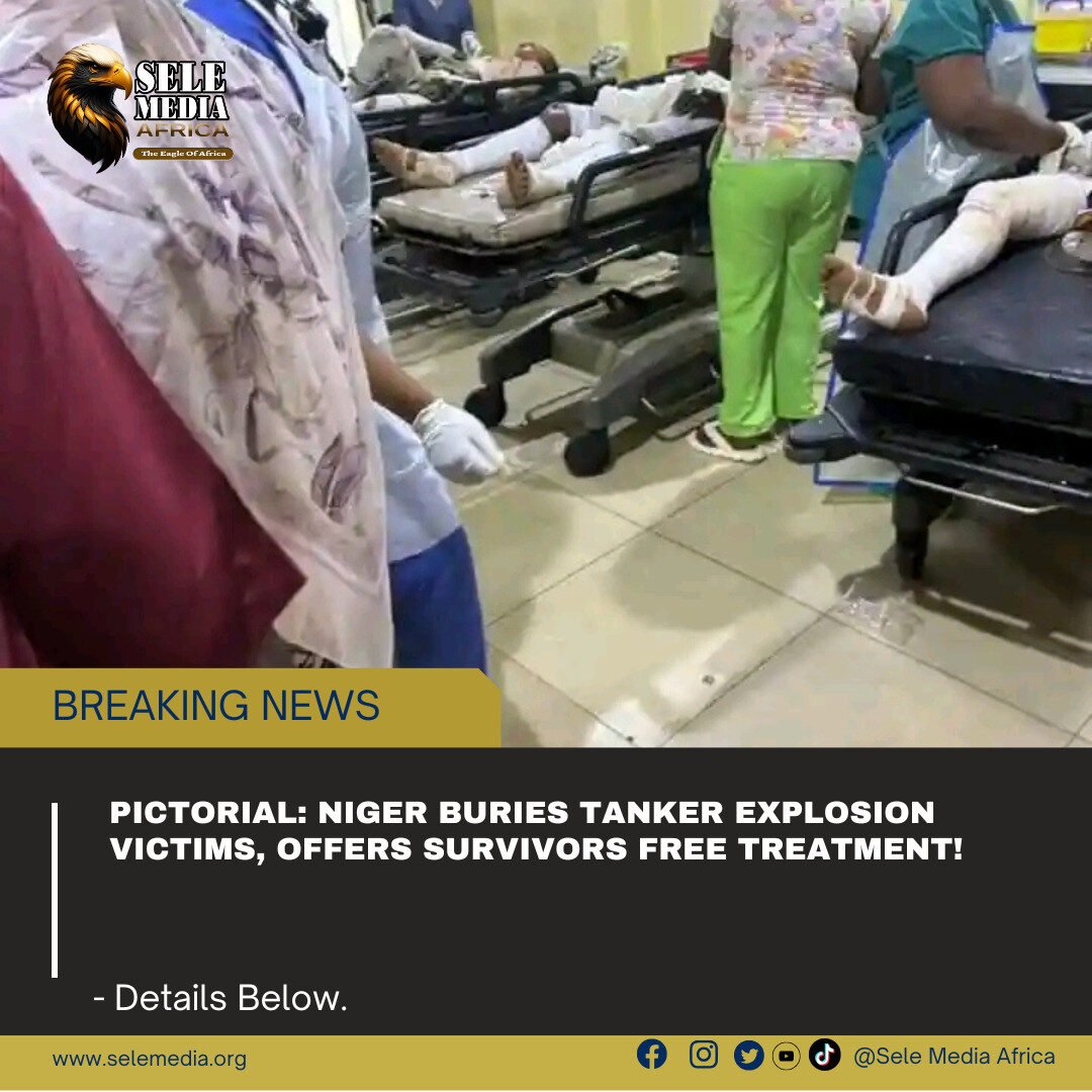 PICTORIAL: Niger Buries Tanker Explosion Victims, Offers Survivors Free Treatment!