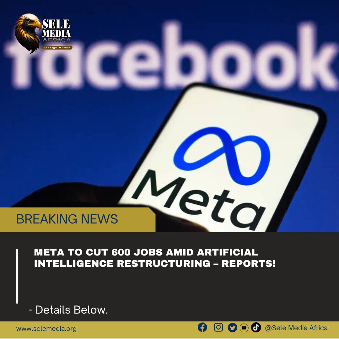 Meta to Cut 600 Jobs Amid Artificial Intelligence Restructuring – Reports!